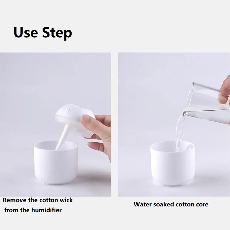 Atwfs 250ML Usb Mini Air Humidifier Essential Oil Diffuser Led Light Home Car