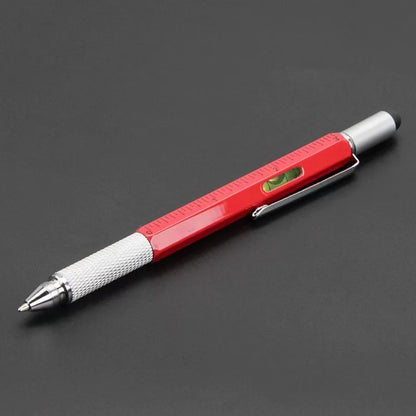 Multifunction 7 In 1 Pen With Stylus Touch Screen Screwdriver And Level Tool