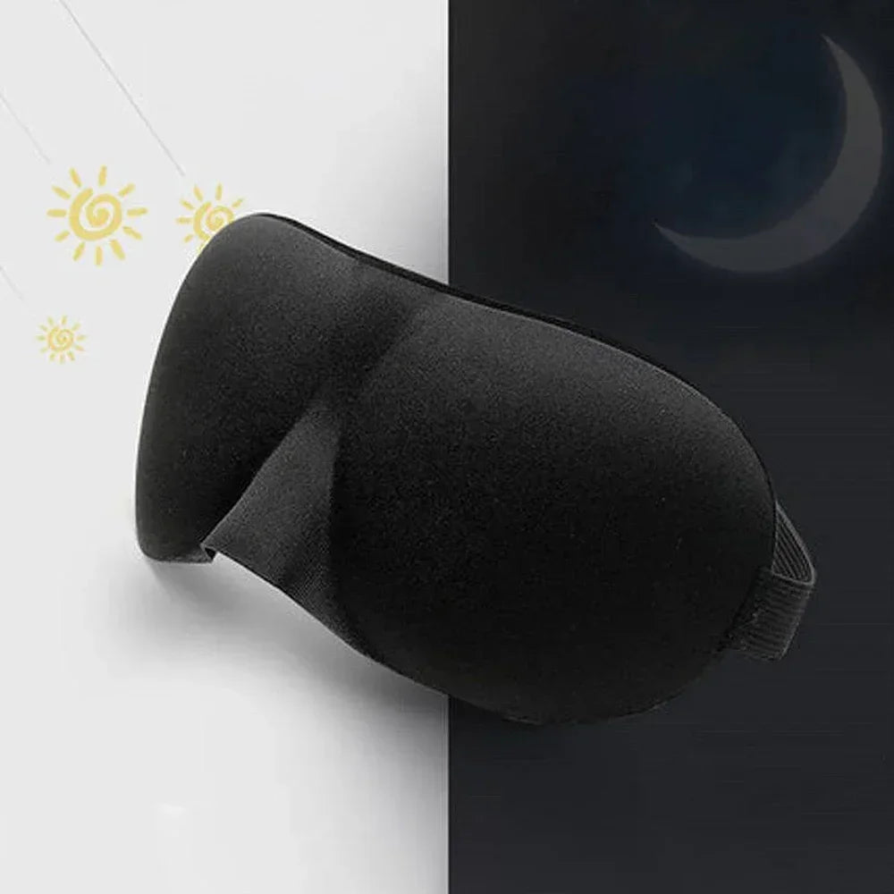 3D Soft Sleep Eye Mask For Men And Women Unisex Light Blocking Comfort Cover