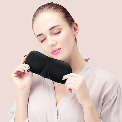 3D Soft Sleep Eye Mask For Men And Women Unisex Light Blocking Comfort Cover