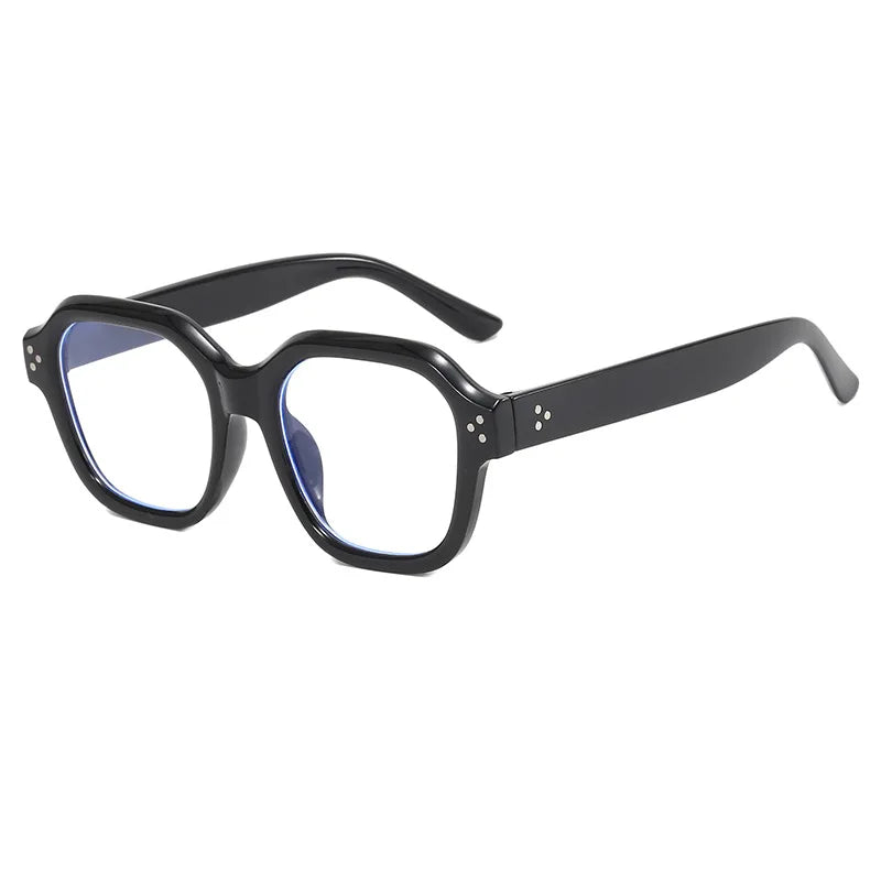 Unisex Retro Blue Light Blocking Eyeglasses Computer Glasses Frame Fashion Anti Blue Light Square Eyewears for Office Women Men