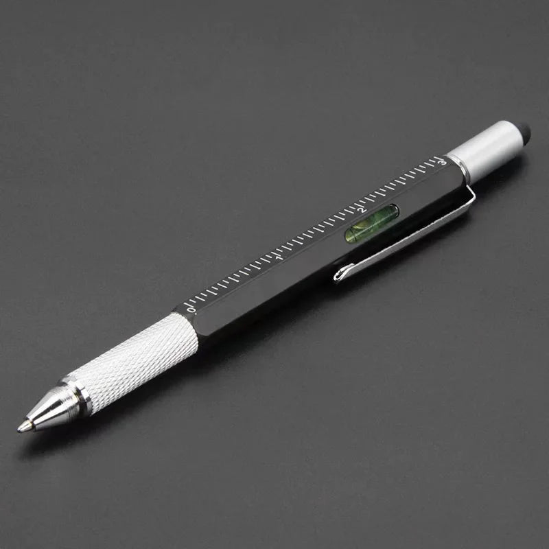 Multifunction 7 In 1 Pen With Stylus Touch Screen Screwdriver And Level Tool
