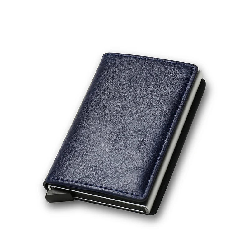 Anti Thief Rfid Credit Card Holder Smart Minimalist Wallet Men Women Slim Bank Cardholder Case Money Bag Cash Creditcard Purse