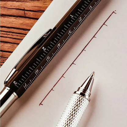 Multifunction 7 In 1 Pen With Stylus Touch Screen Screwdriver And Level Tool