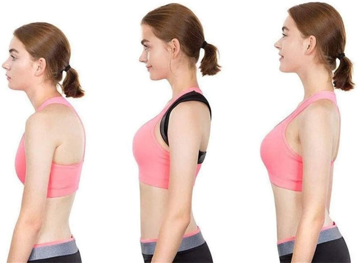 Adjustable Posture Corrector Belt For Upper Back Spine And Shoulder Alignment