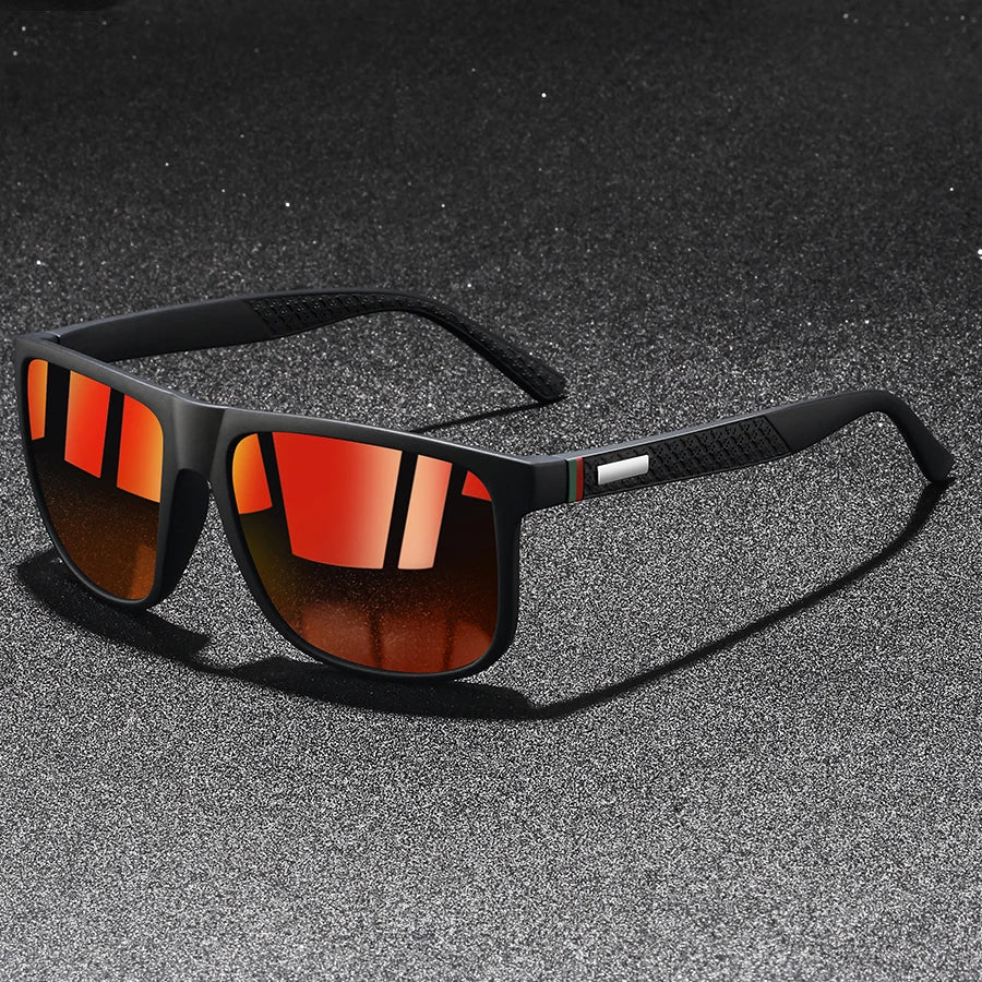 Fashion Colorful Classic Stripes Design Sunglasses Men Women Driving Fishing Vacay Travel Fashion Brand Designer Sun Glasses