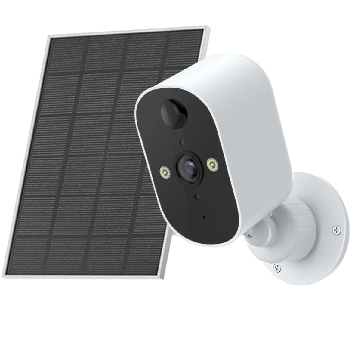 1080P WiFi Camera Solar Battery Outdoor Wireless Solar Powered Security Camera AI Motion Detection Two Way Audio Night Vision