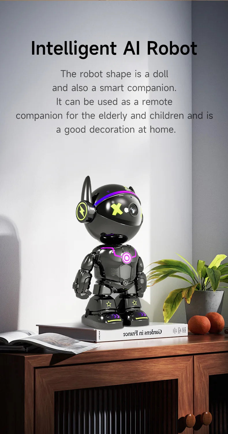5MP PTZ WIFI IP Camera Wireless Home Security Robot Camera 360° Two Way Audio Auto Tracking Invisible Lens Indoor Baby Monitor