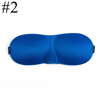3D Soft Sleep Eye Mask For Men And Women Unisex Light Blocking Comfort Cover