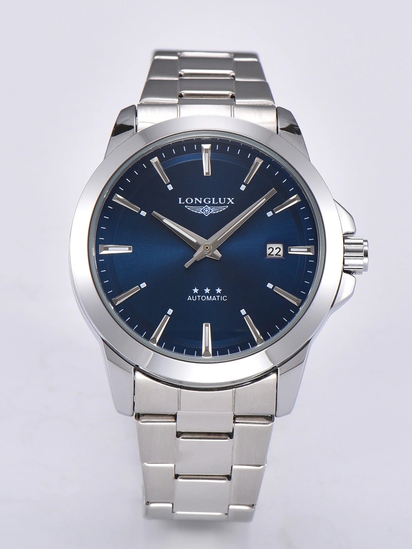 Men automatic watch business date mechanical watches waterproof stainless steel luminous minimalist gift for you