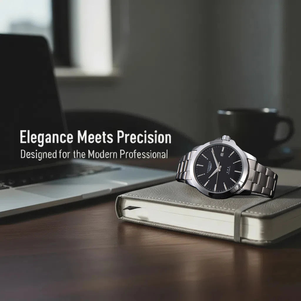 Men automatic watch business date mechanical watches waterproof stainless steel luminous minimalist gift for you
