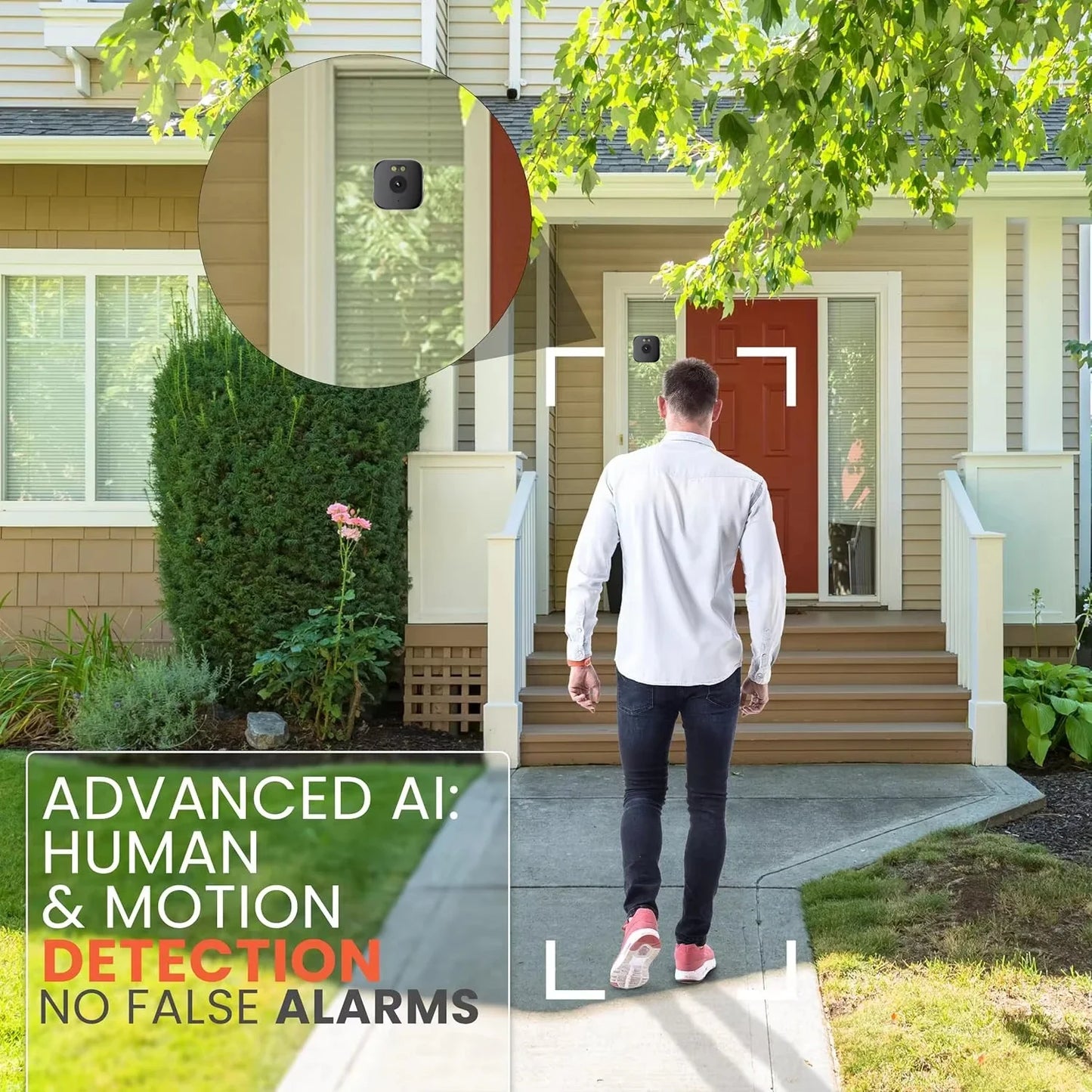 2.4/5GHz WiFi Window Camera 3MP Full Color Night Vision Indoor Security Mini Camera Replaces Outdoor Through Glass Window 2026