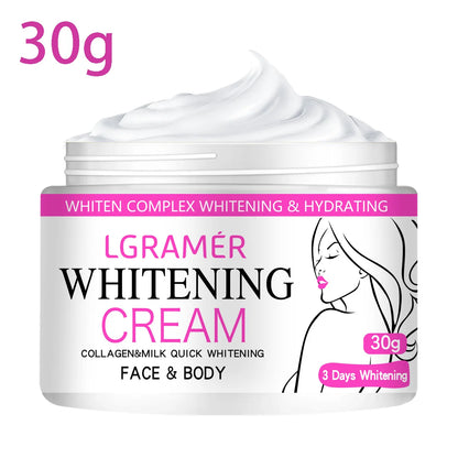 Whitening Cream Body Armpit Leg Knee Elbow Remove Dark Spot Skin Firm Brighten Moisturiz Facial Care Health Beauty Skin Care