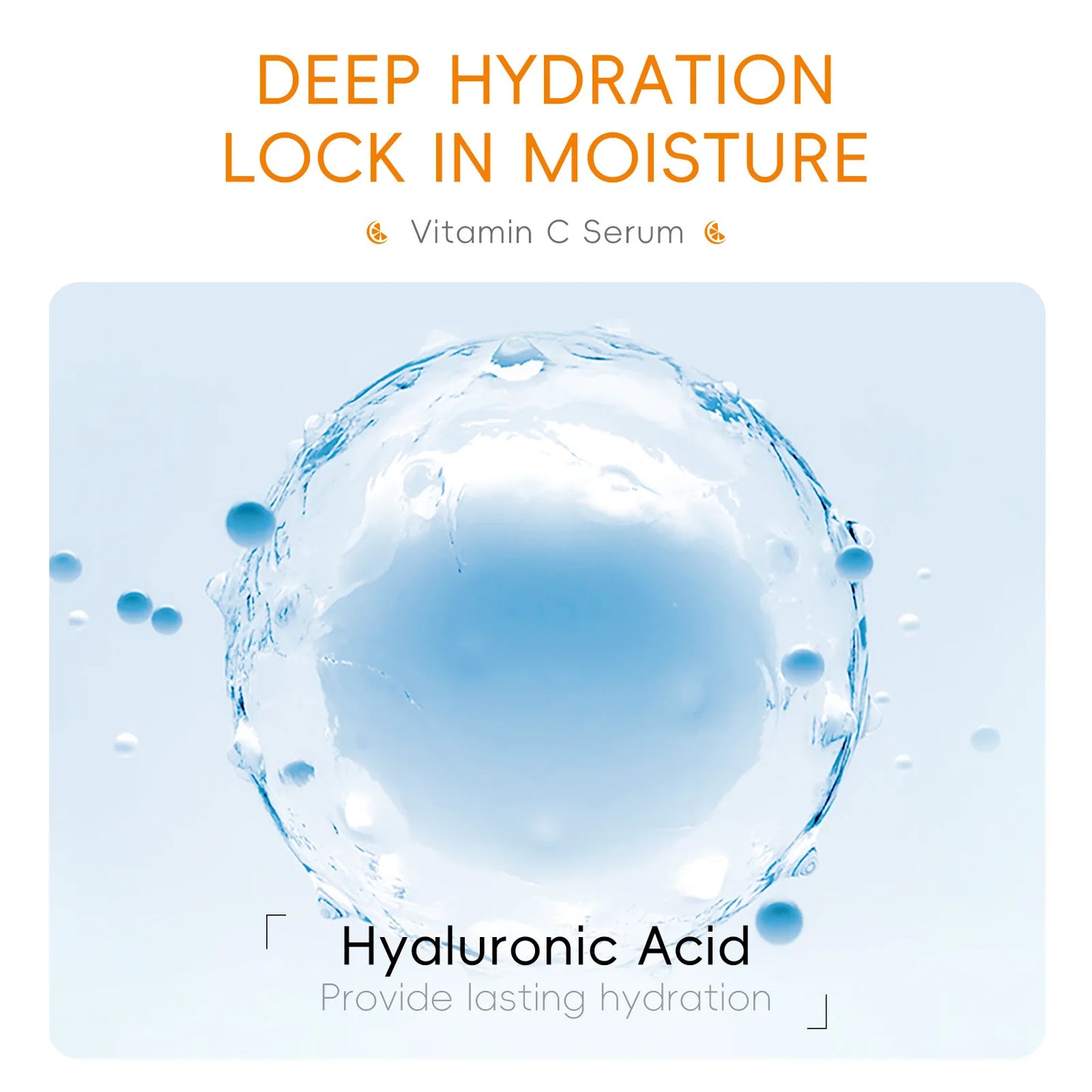 LAIKOU Vitamin C Facial Serum Essence Hydrating and Moisturizing VC Face Essence Skin Care