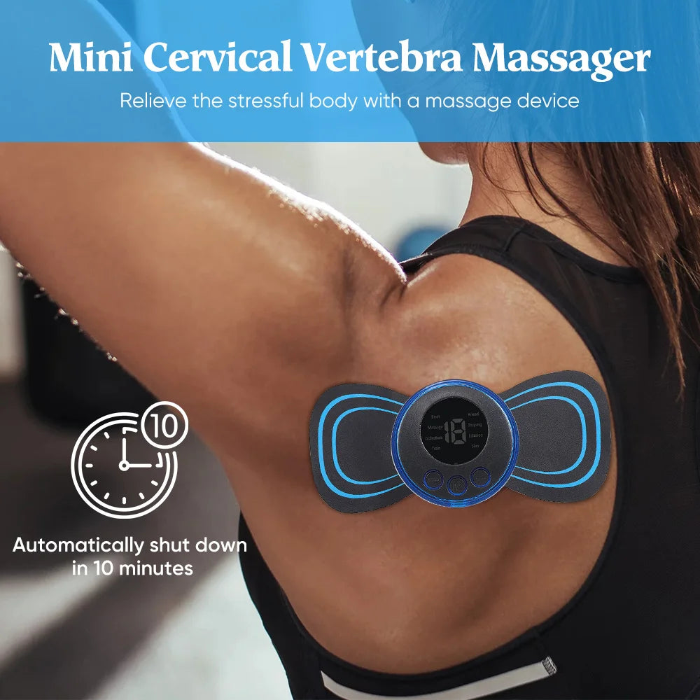 EMS Neck & Body Massager | EMS ঘাড় ও শরীরের ম্যাসাজার