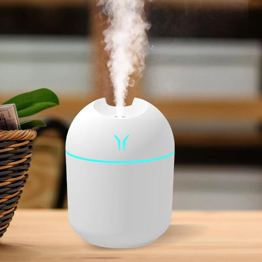Atwfs 250ML Usb Mini Air Humidifier Essential Oil Diffuser Led Light Home Car