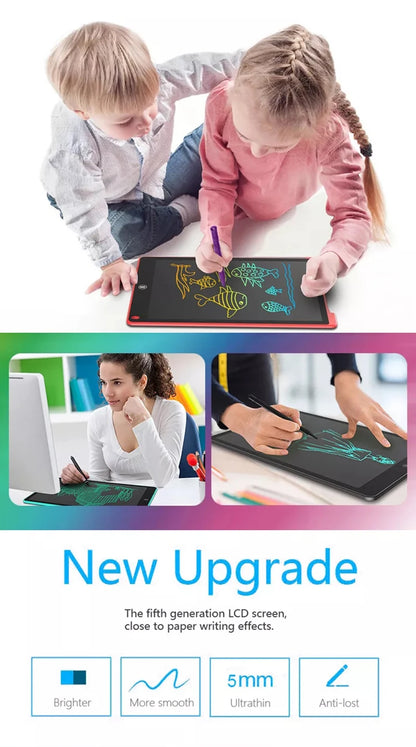 Digital LCD Writing Tablet Board 8/12 Inch Drawing Tablet Screen Kids Graphic Tablet Toys for Children
