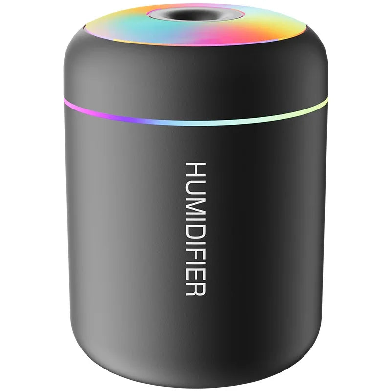 Compact USB Aroma Diffuser With Cool Mist And Soft Light For Bedroom Decor