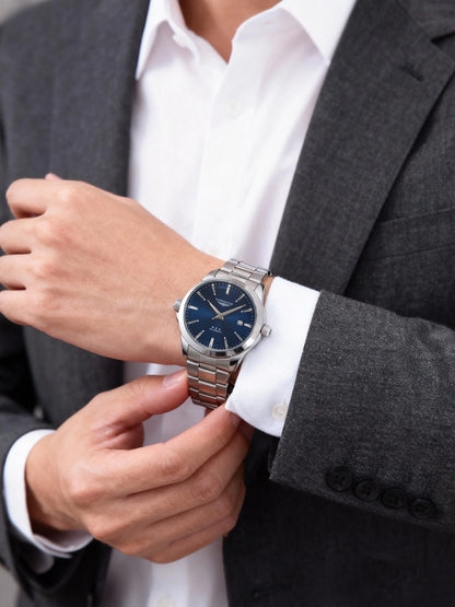 Men automatic watch business date mechanical watches waterproof stainless steel luminous minimalist gift for you