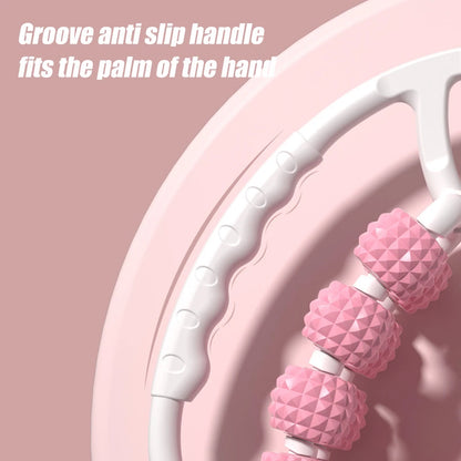 Newest 20 Wheel Annular Leg Clamp Massager Anti-cellulite Massager Body Slimming Roller Massage for Body Massager Relax