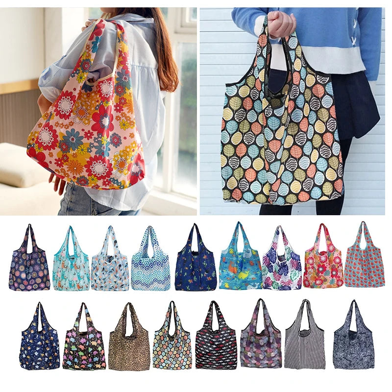 Large Reusable Foldable Shopping Bag