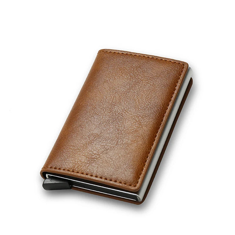 Anti Thief Rfid Credit Card Holder Smart Minimalist Wallet Men Women Slim Bank Cardholder Case Money Bag Cash Creditcard Purse