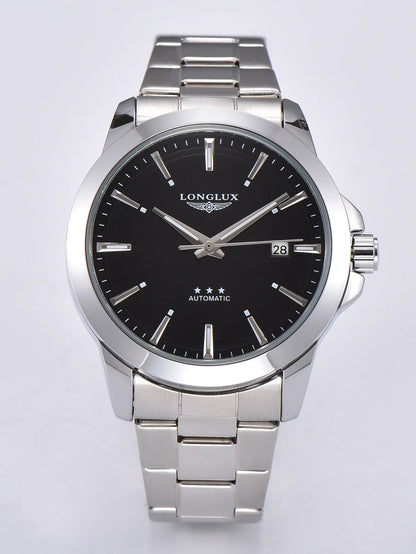 Men automatic watch business date mechanical watches waterproof stainless steel luminous minimalist gift for you