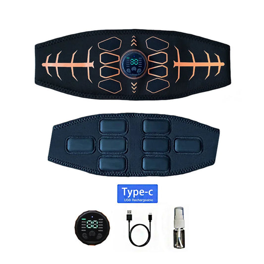 Smart EMS Abdominal Toning Belt | স্মার্ট পেটের পেশি টোনিং বেল্ট