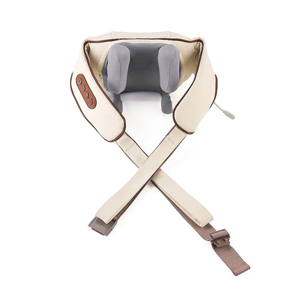 Foreverlily 26W Brushless Motor Neck And Shoulder Massager Wireless Shoulder And Back Kneading Massage Shawl Neck masajeador