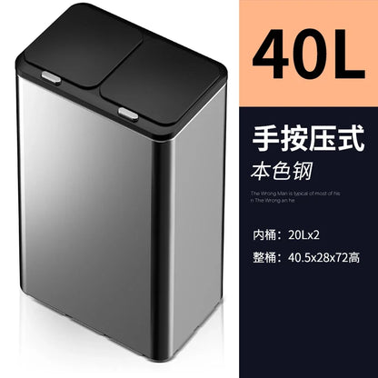 kitchen special induction smart garbage sorting trash can