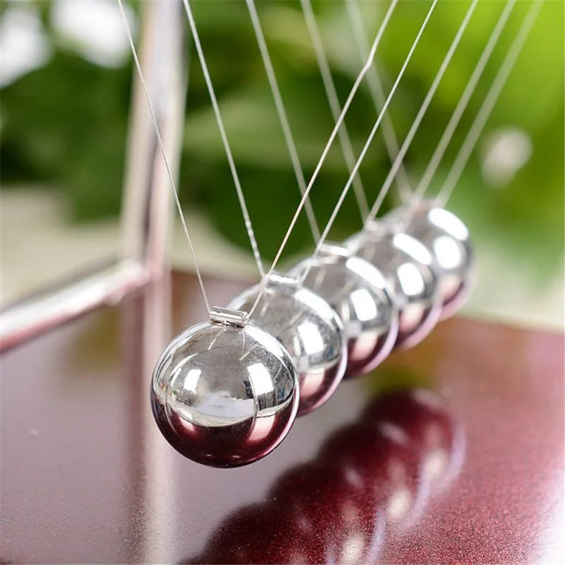 Physical Science Toy Newton Balance Pendulum Ball Collision Energy Conservation Law Ball Office Desktop Decoration Holiday Gift