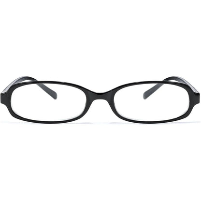 [Blue Light Glasses] Blue Light Blocking Rectangle Glasses for Women | Fashion Small Office Siren Fake Glasses with Clear Lens