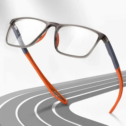 Anti-blue Light Reading Glasses Ultralight TR90 Sport Presbyopia Eyeglasses Women Men Far Sight Optical Eyewear Diopters To +4.0