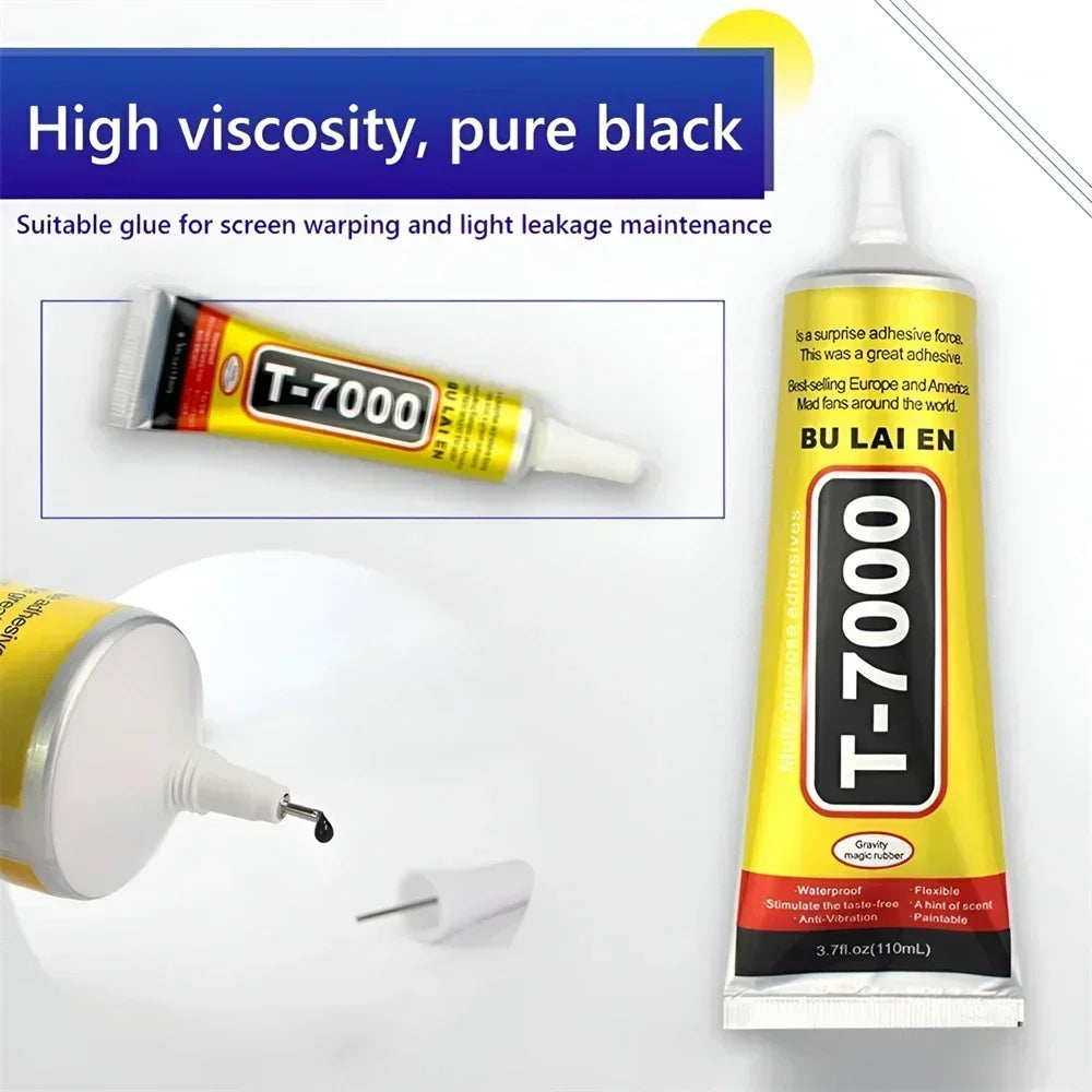 B7000 T7000 Clear Screen Repair Adhesive For Phone With Precision Applicator