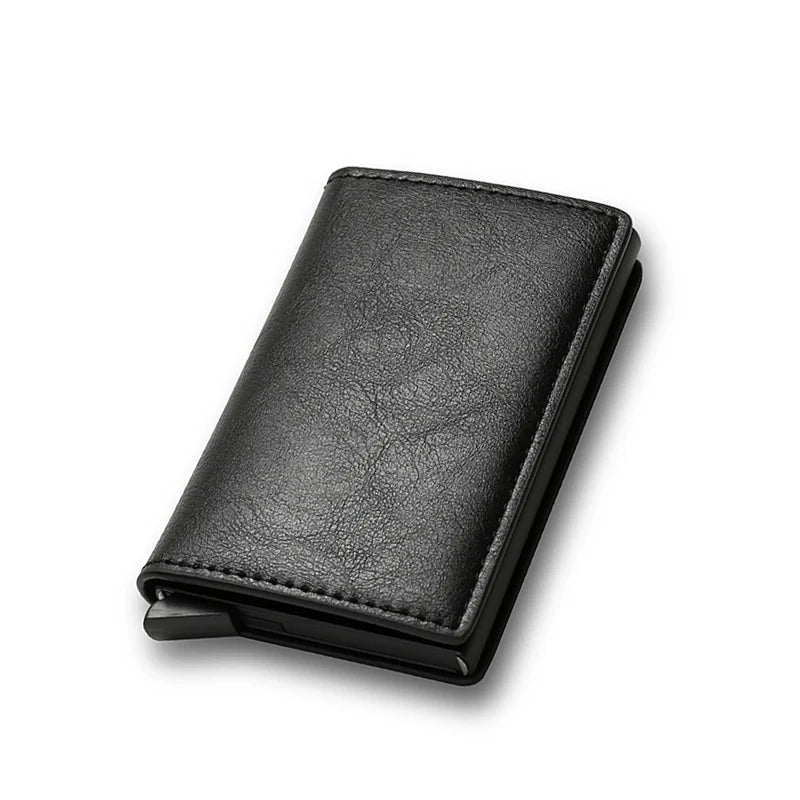 Anti Thief Rfid Credit Card Holder Smart Minimalist Wallet Men Women Slim Bank Cardholder Case Money Bag Cash Creditcard Purse