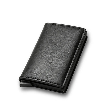 Anti Thief Rfid Credit Card Holder Smart Minimalist Wallet Men Women Slim Bank Cardholder Case Money Bag Cash Creditcard Purse