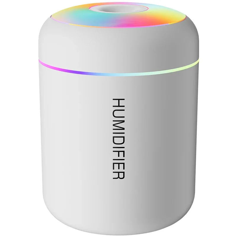 Compact USB Aroma Diffuser With Cool Mist And Soft Light For Bedroom Decor