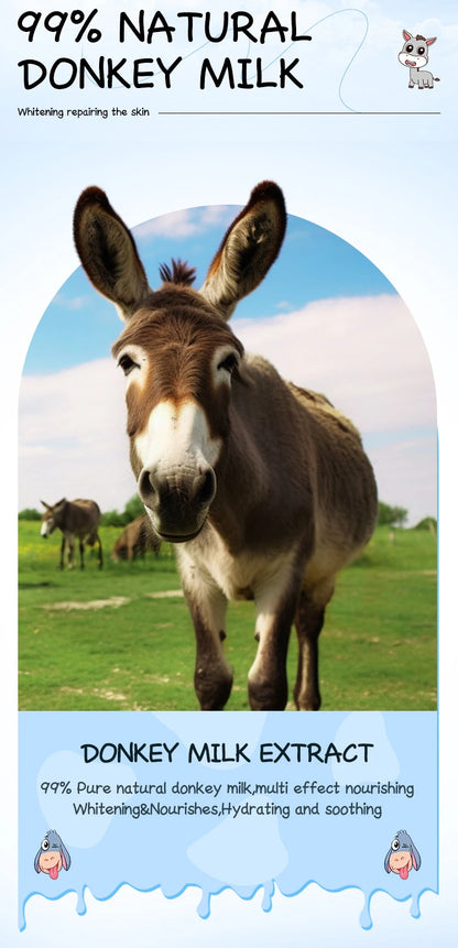 Donkey Milk Whitening Face Cream 120g Deep Hydration Anti-aging Brightening Nourish Skin Care Tender Skin Cream