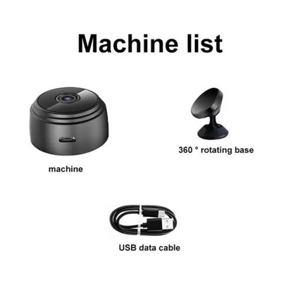 WiFi Monitoring Camera Wireless Video Recorder Security Protection HD Mini Camera Smart Home Monitoring Camera For Infants Pets