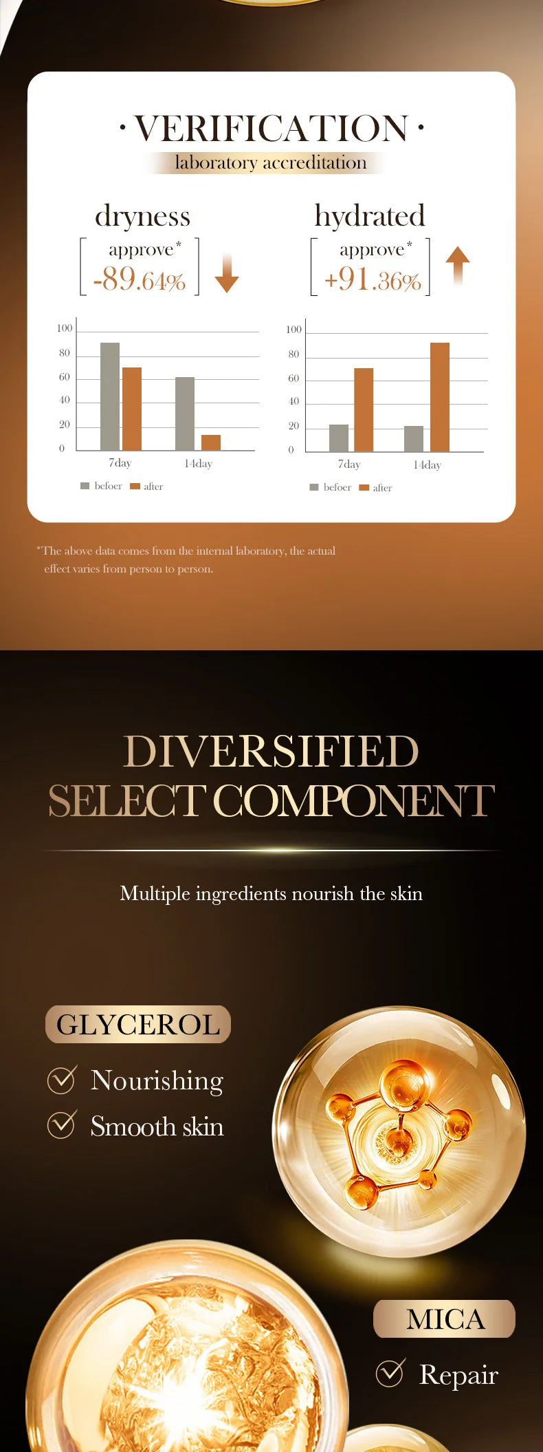 BIOAOUA Rice Paste Whitening Essence Cream Moisturizing Nourishes and Repairs The Skin, Strengthens The Skin Base
