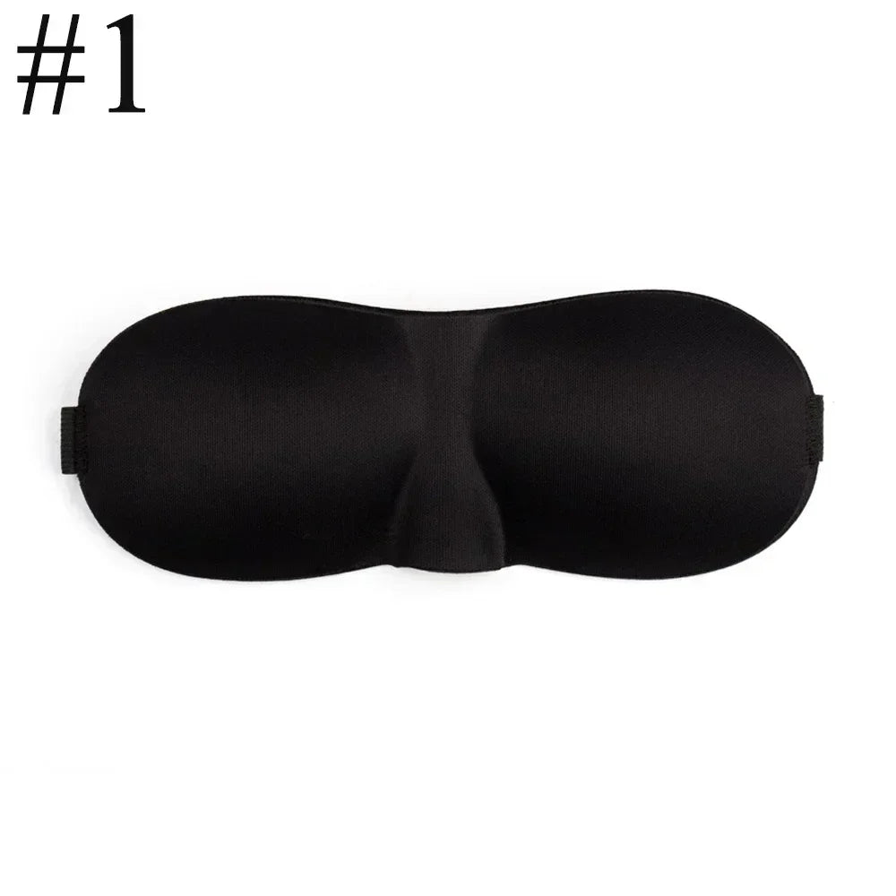 3D Soft Sleep Eye Mask For Men And Women Unisex Light Blocking Comfort Cover