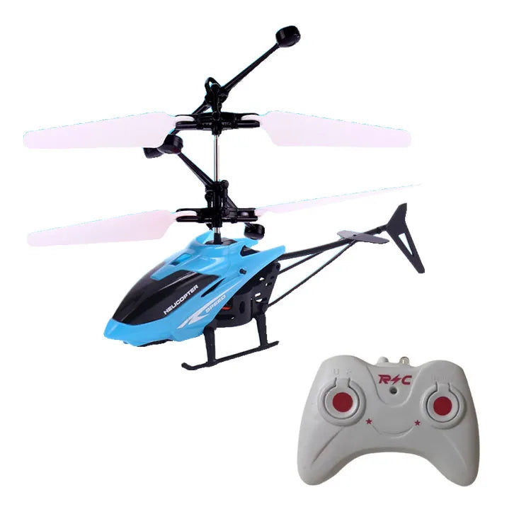 Rechargeable Mini RC Drone Remote Safe Fall-resistant RC Helicopters Drone Children Toys with Different Patterns