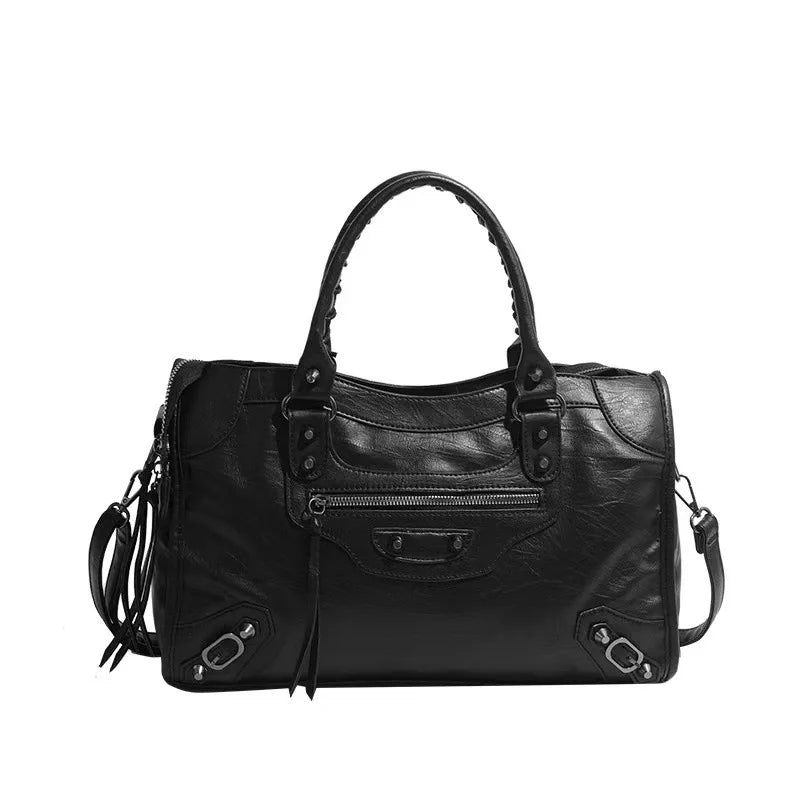Y2K PU Leather Shoulder & Crossbody Bag