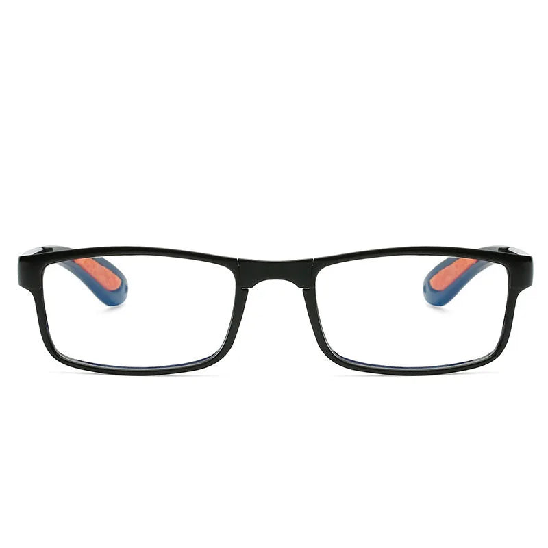 Anti-blue light reading glasses, retro unisex portable pocket glasses for men and women