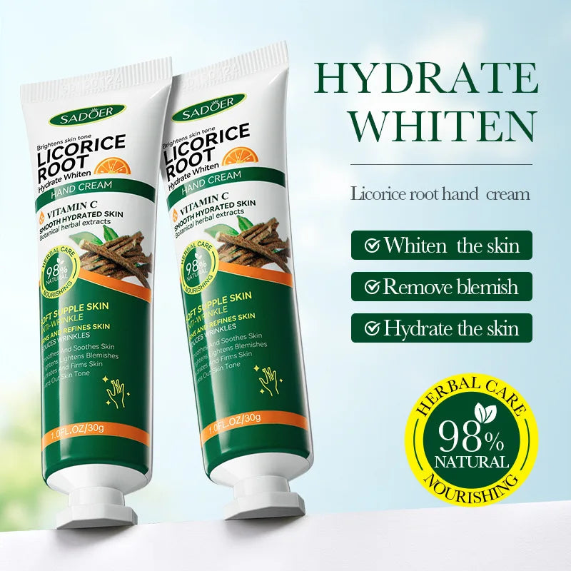 Fast Whitening Dark Knuckles Brighten Hand Cream Melanin Corrector Moisturizing Intense Stains Remover Cosmetics Skin Care 2024