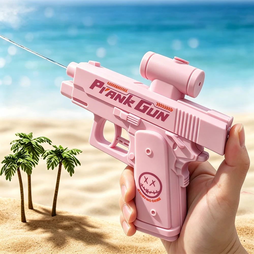 Funny Double-Sided Reverse Water Gun - Summer Prank Toy,Mini Tactical Water Sprayer for Kids & Adults, Pool Beach Water Fight