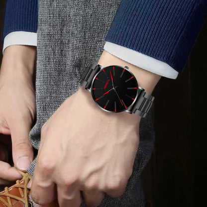 Stylish Men's Quartz Watch, Fashionable Business Men's Watch, Christmas, Halloween Gift