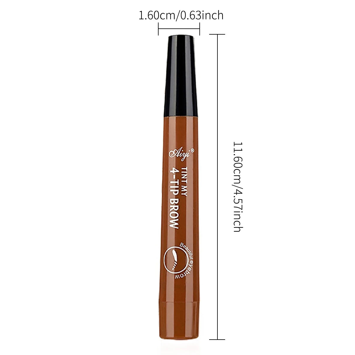 Waterproof Microblading Eyebrow Pencil Long Lasting Natural Brow Definer