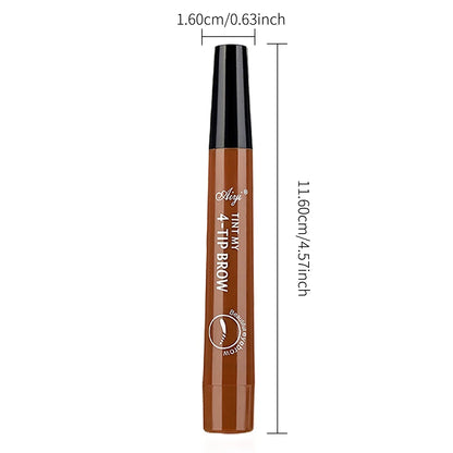 Waterproof Microblading Eyebrow Pencil Long Lasting Natural Brow Definer