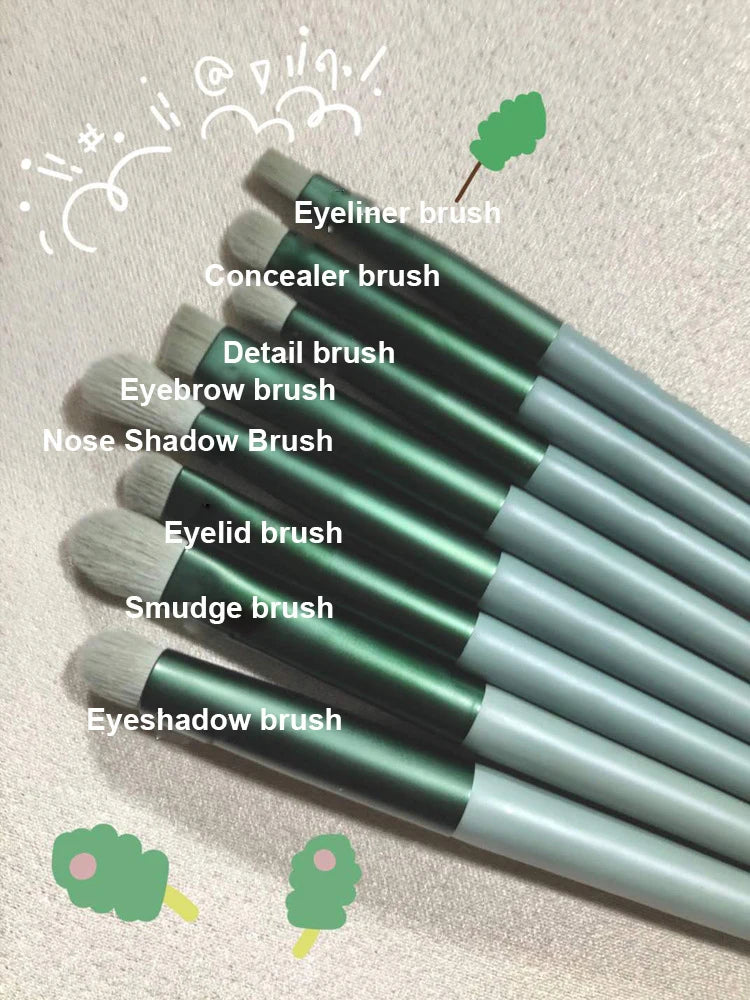 13 Piece Soft Makeup Brushes Set With Travel Case For Eye Face Cosmetics